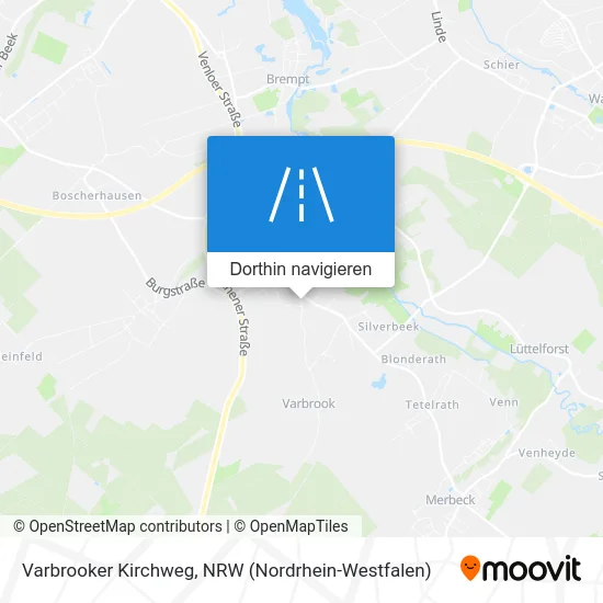 Varbrooker Kirchweg Karte