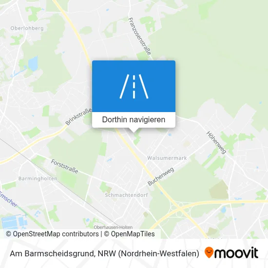 Am Barmscheidsgrund Karte