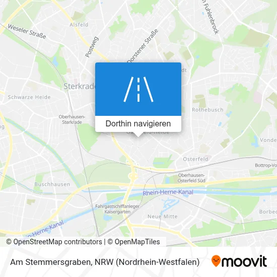 Am Stemmersgraben Karte