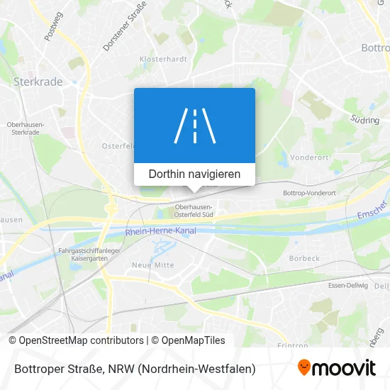 Bottroper Straße Karte