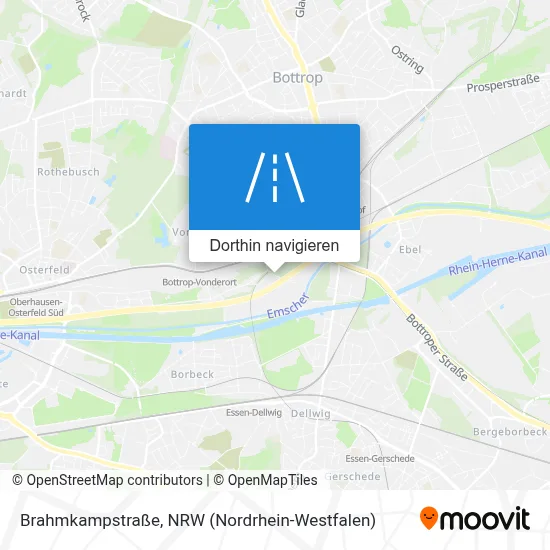 Brahmkampstraße Karte