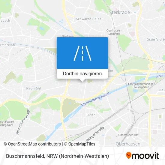 Buschmannsfeld Karte