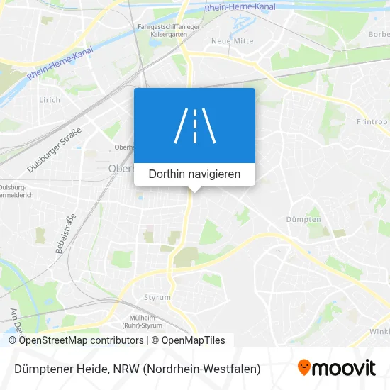 Dümptener Heide Karte
