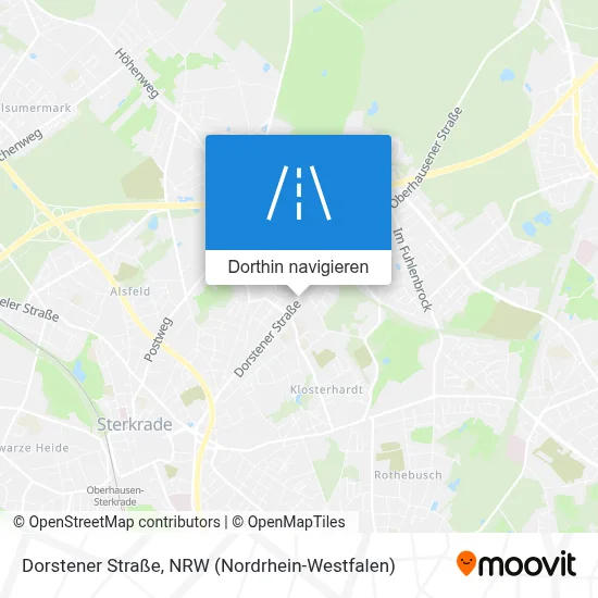 Dorstener Straße Karte