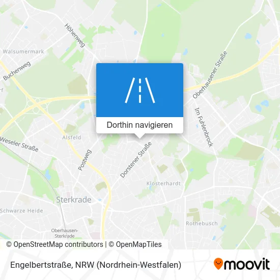 Engelbertstraße Karte