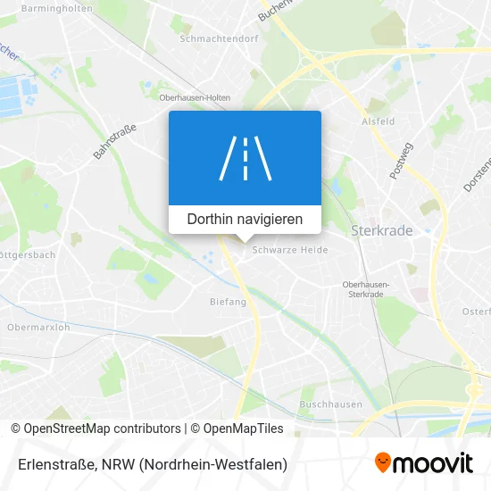 Erlenstraße Karte