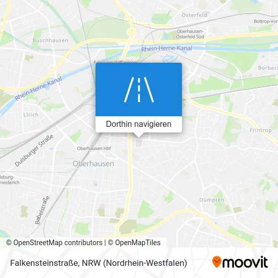 Falkensteinstraße Karte