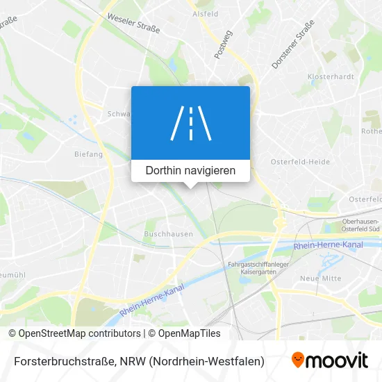 Forsterbruchstraße Karte