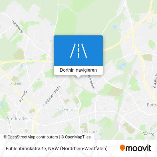 Fuhlenbrockstraße Karte