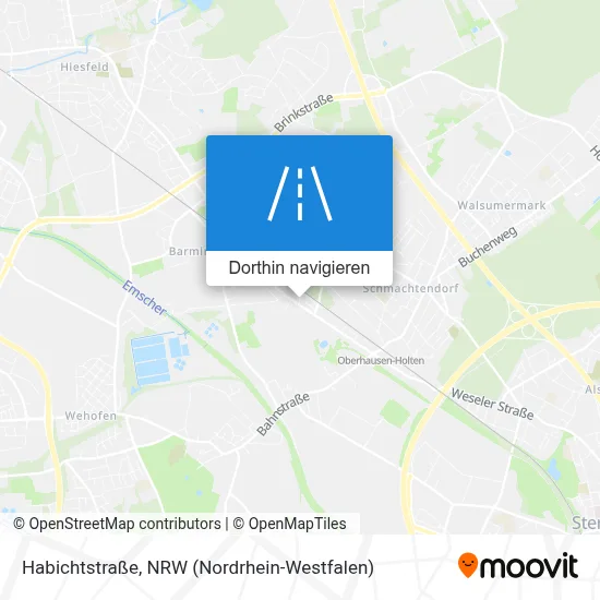 Habichtstraße Karte