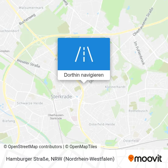 Hamburger Straße Karte