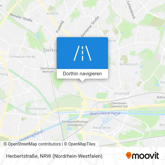 Herbertstraße Karte