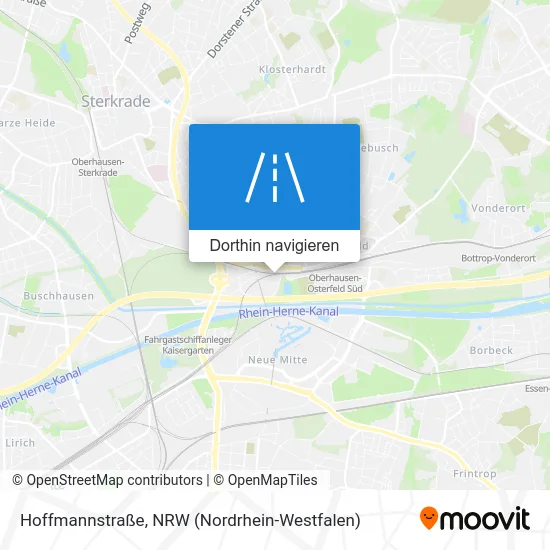 Hoffmannstraße Karte