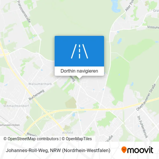 Johannes-Roll-Weg Karte