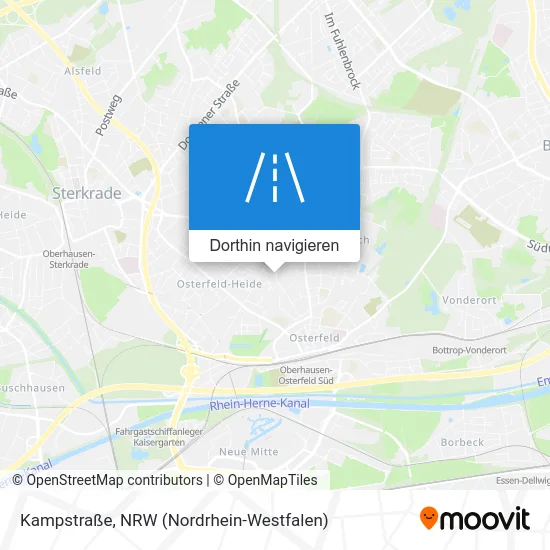 Kampstraße Karte