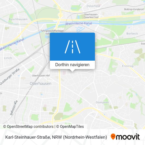 Karl-Steinhauer-Straße Karte