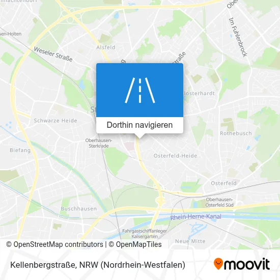 Kellenbergstraße Karte