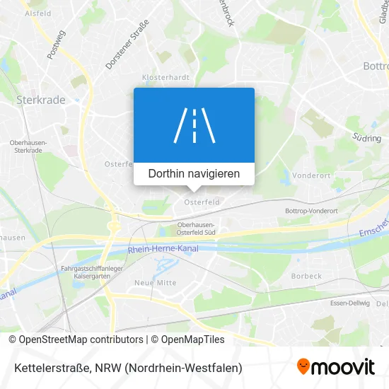 Kettelerstraße Karte