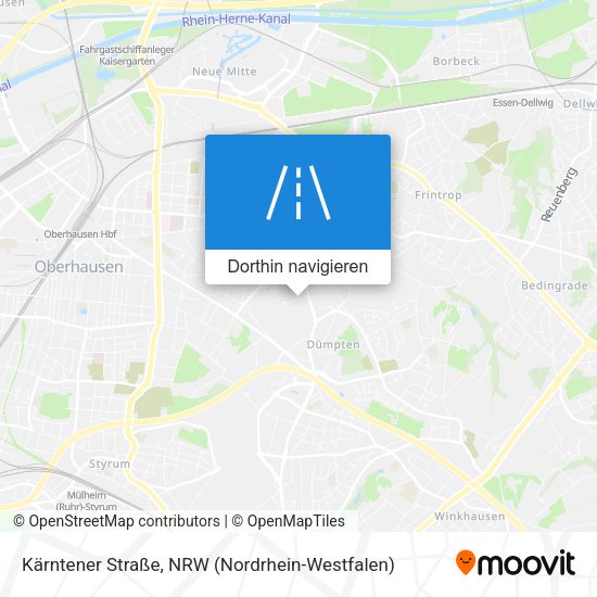 Kärntener Straße Karte