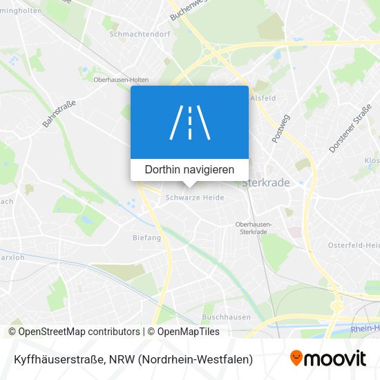 Kyffhäuserstraße Karte