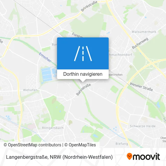 Langenbergstraße Karte