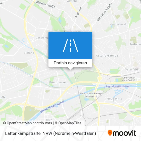 Lattenkampstraße Karte