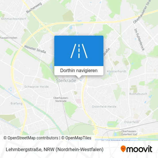 Lehmbergstraße Karte