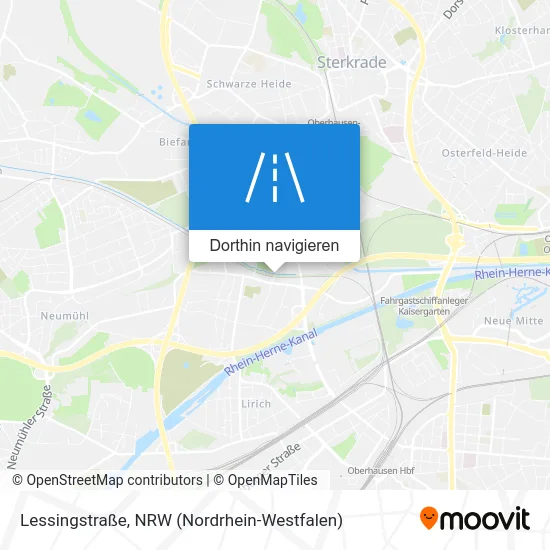 Lessingstraße Karte