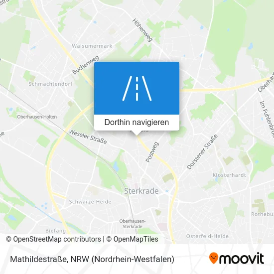 Mathildestraße Karte