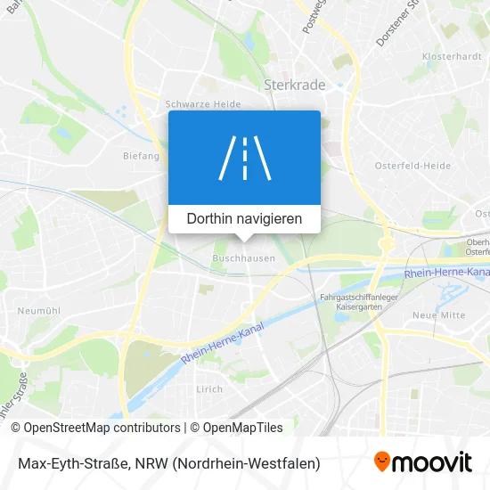 Max-Eyth-Straße Karte