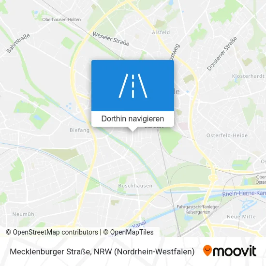 Mecklenburger Straße Karte