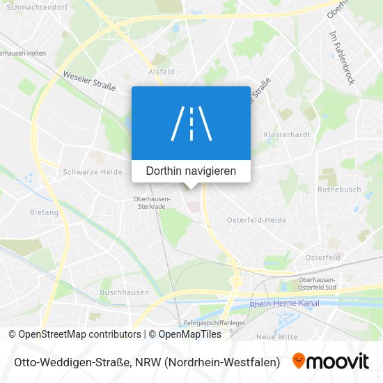 Otto-Weddigen-Straße Karte