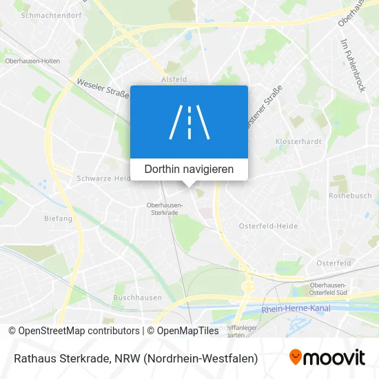 Rathaus Sterkrade Karte