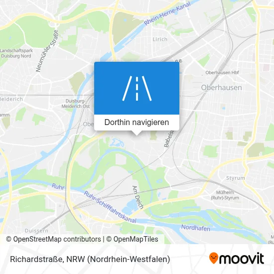Richardstraße Karte
