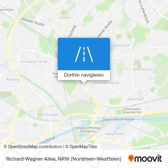 Richard-Wagner-Allee Karte