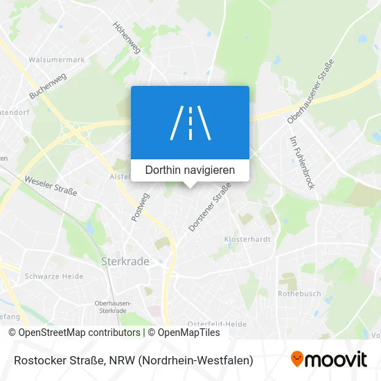 Rostocker Straße Karte