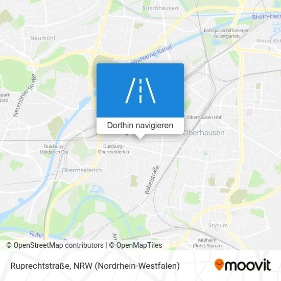 Ruprechtstraße Karte