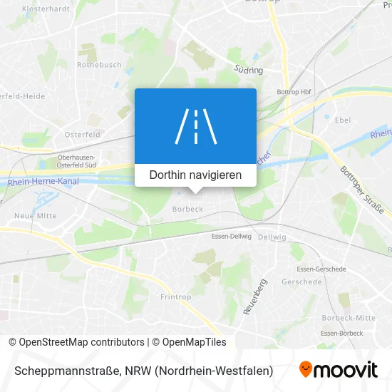 Scheppmannstraße Karte