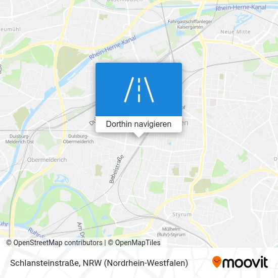 Schlansteinstraße Karte