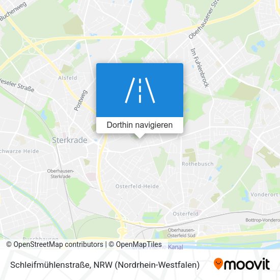 Schleifmühlenstraße Karte