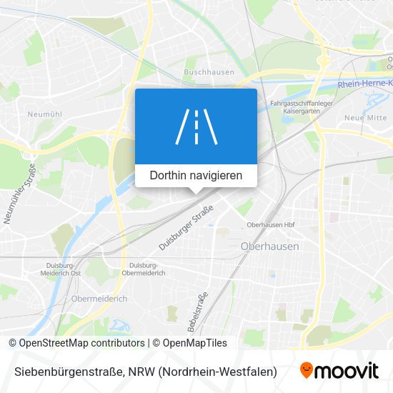 Siebenbürgenstraße Karte
