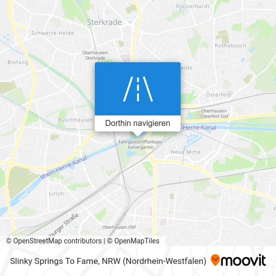 Slinky Springs To Fame Karte