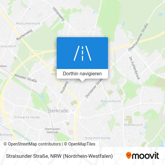 Stralsunder Straße Karte