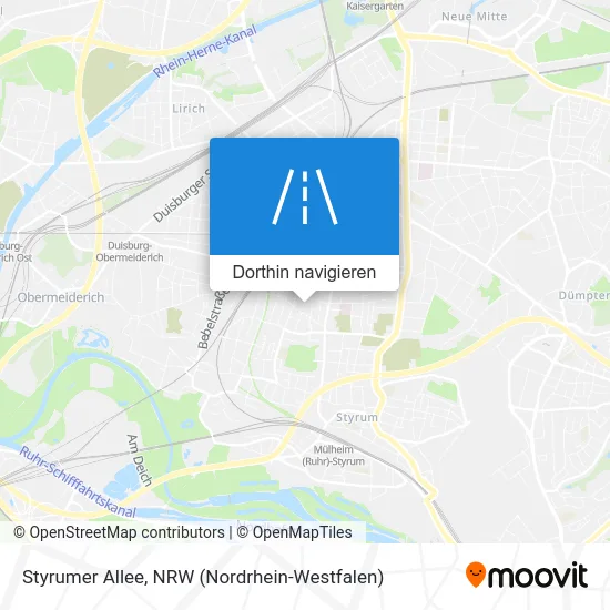 Styrumer Allee Karte