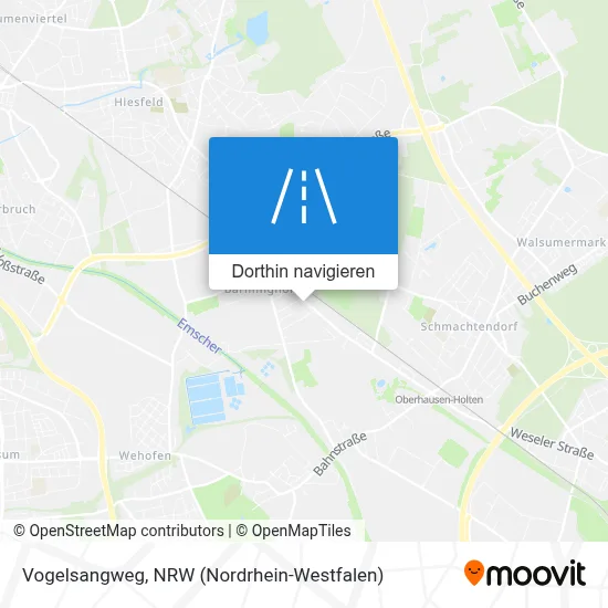 Vogelsangweg Karte