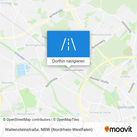 Wallensteinstraße Karte