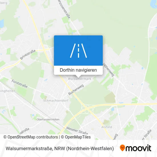 Walsumermarkstraße Karte
