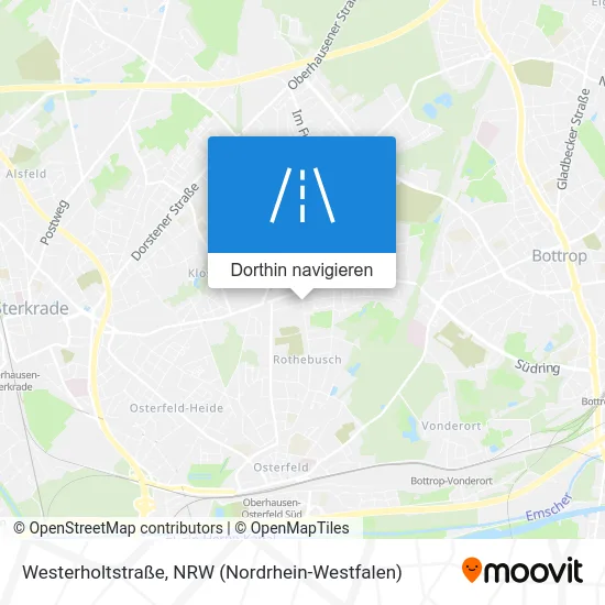 Westerholtstraße Karte