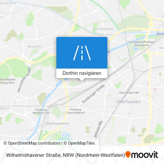 Wilhelmshavener Straße Karte