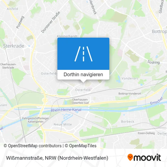 Wißmannstraße Karte